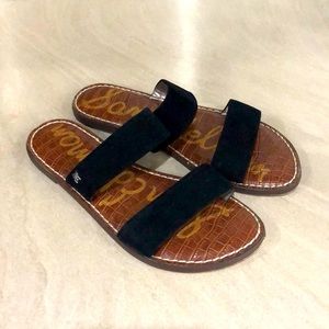 Sam Edelman Gala in Black Suede, Size 8.5